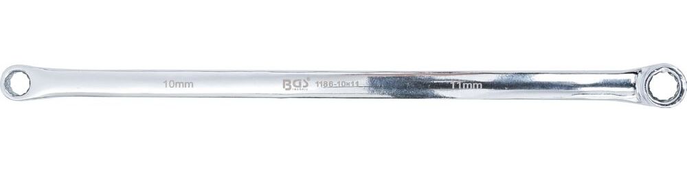 Produktbild BGS Doppel Ringschlüssel 10 x 11 mm extra lang bild 3