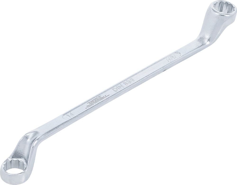 Produktbild BGS Doppel Ringschlüssel 14 x 15 mm gekröpft