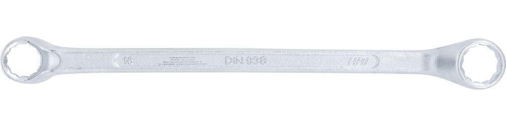 Produktbild BGS Doppel Ringschlüssel 16 x 17 mm gekröpft bild 3