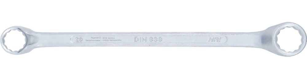 Produktbild BGS Doppel Ringschlüssel 20 x 22 mm gekröpft bild 3