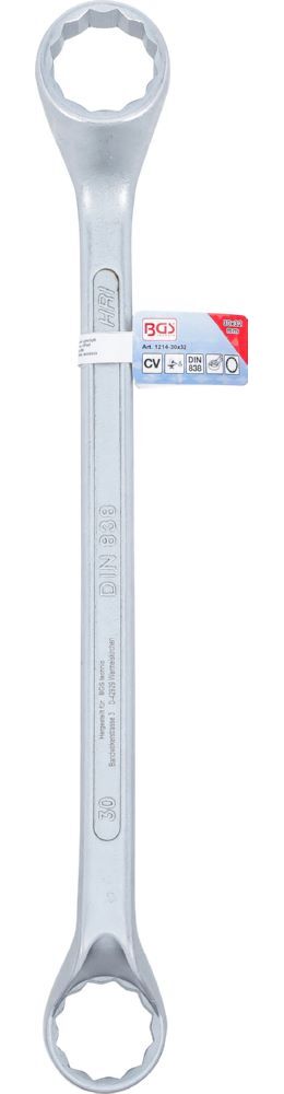 Produktbild BGS Doppel Ringschlüssel 30 x 32 mm gekröpft bild 4