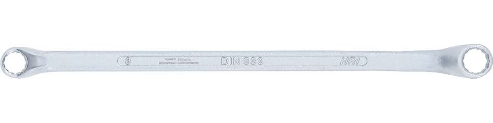 Produktbild BGS Doppel Ringschlüssel 8 x 9 mm gekröpft bild 3