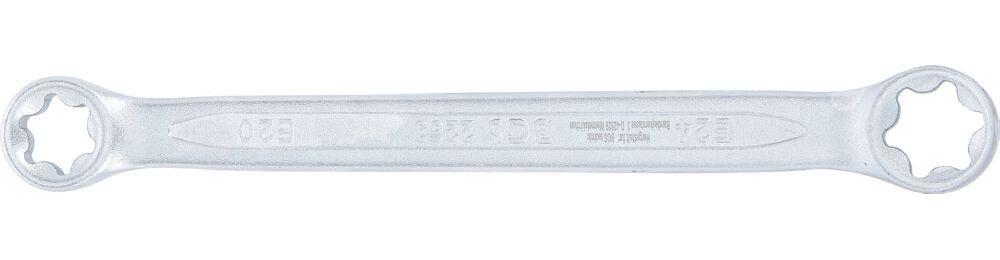 Produktbild BGS Doppel Ringschlüssel E20 x E24 mit E-Profil-Ringköpfen bild 3