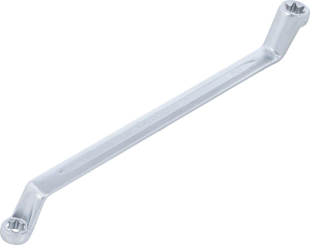 Produktbild BGS Doppel Ringschlüssel E10 x E12 mit E-Profil-Ringköpfen gekröpft