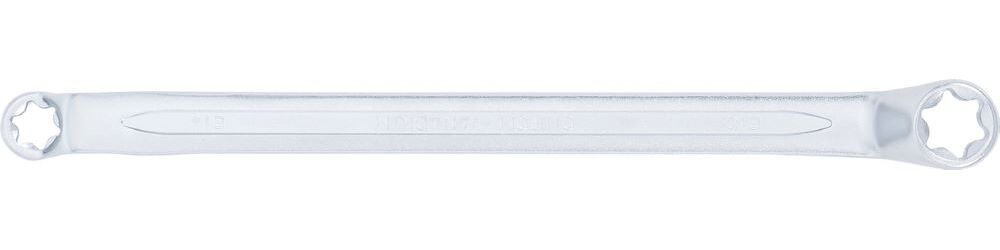 Produktbild BGS Doppel Ringschlüssel E14 x E18 mit E-Profil-Ringköpfen gekröpft bild 3