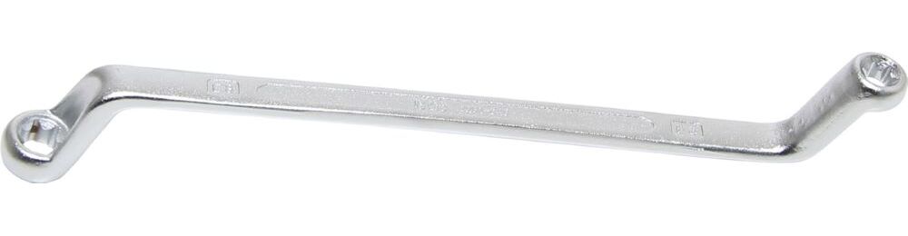 Produktbild BGS Doppel-Ringschlüssel mit E-Profil-Ringköpfen | gekröpft | SW E6 x E8