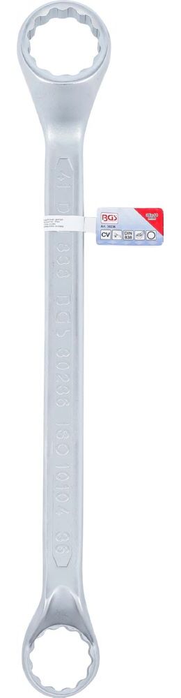 Produktbild BGS Doppel Ringschlüssel 36 x 41 mm tief gekröpft bild 4