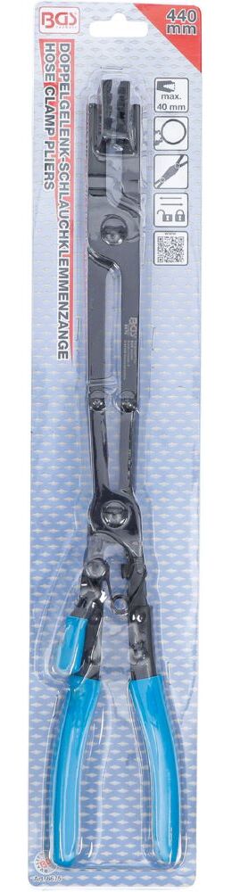 Produktbild BGS Doppelgelenk Schlauchklemmenzange 0 - 40 mm 440 mm bild 5