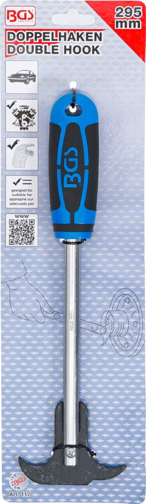Produktbild BGS Doppelhaken zur Demontage von Radialdichtringen 295 mm bild 3