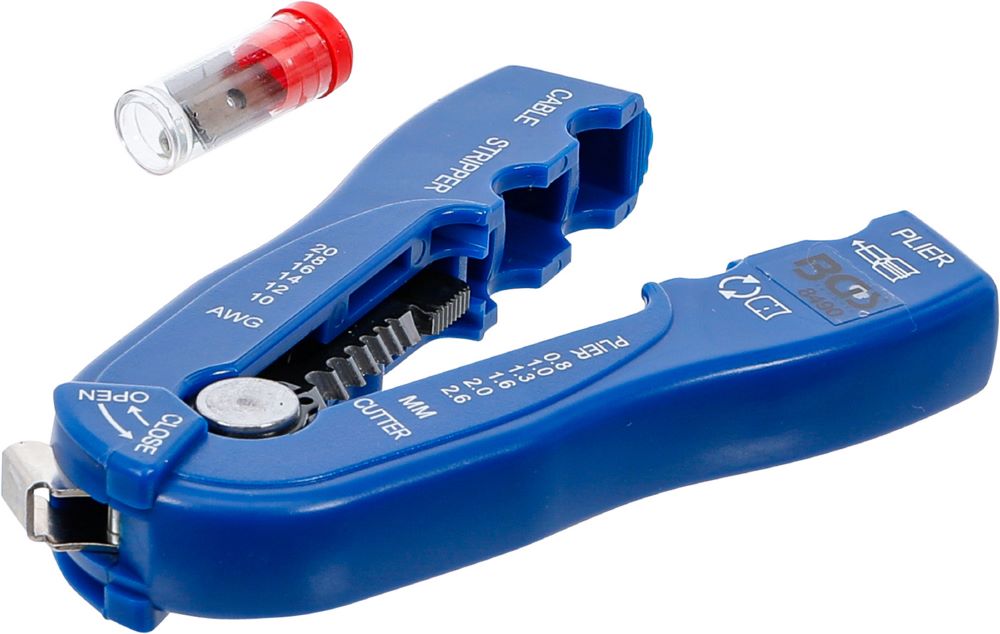 Produktbild BGS Draht-/Kabel-Abisolierer "2-IN-1" 0,8 - 2,6 mm bild 2