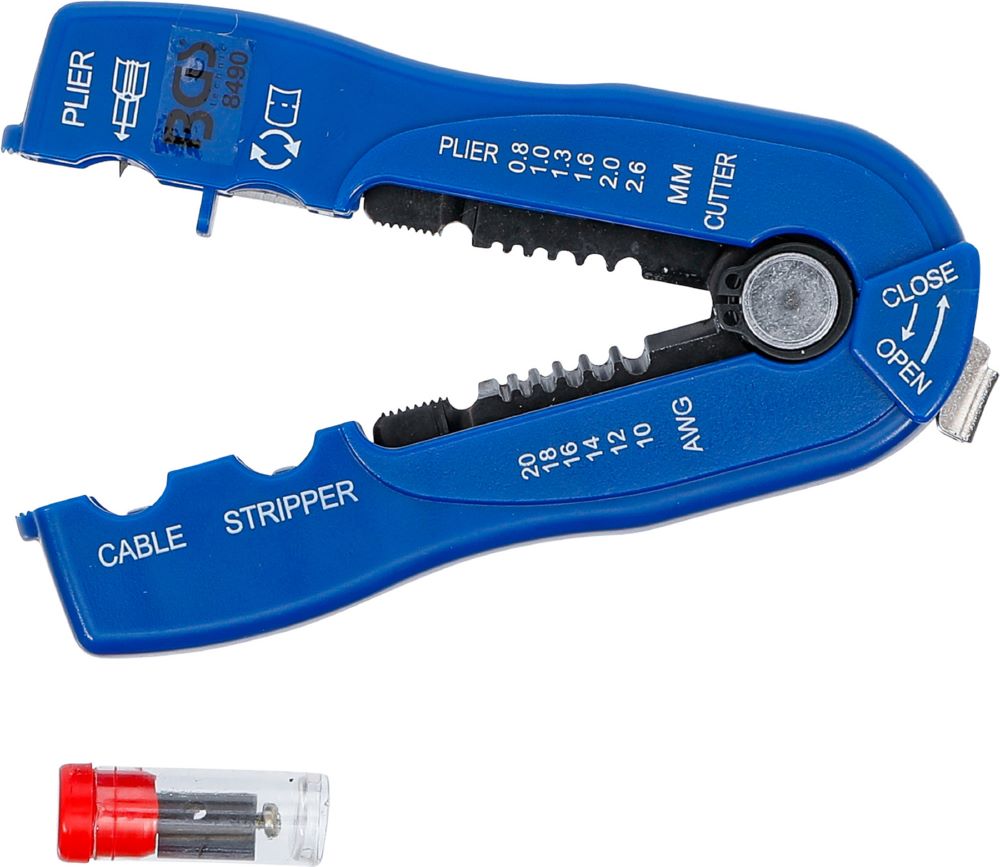 Produktbild BGS Draht-/Kabel-Abisolierer "2-IN-1" 0,8 - 2,6 mm bild 3