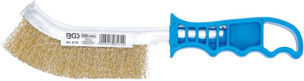 Produktbild BGS Drahtbürste vermessingt 260 mm