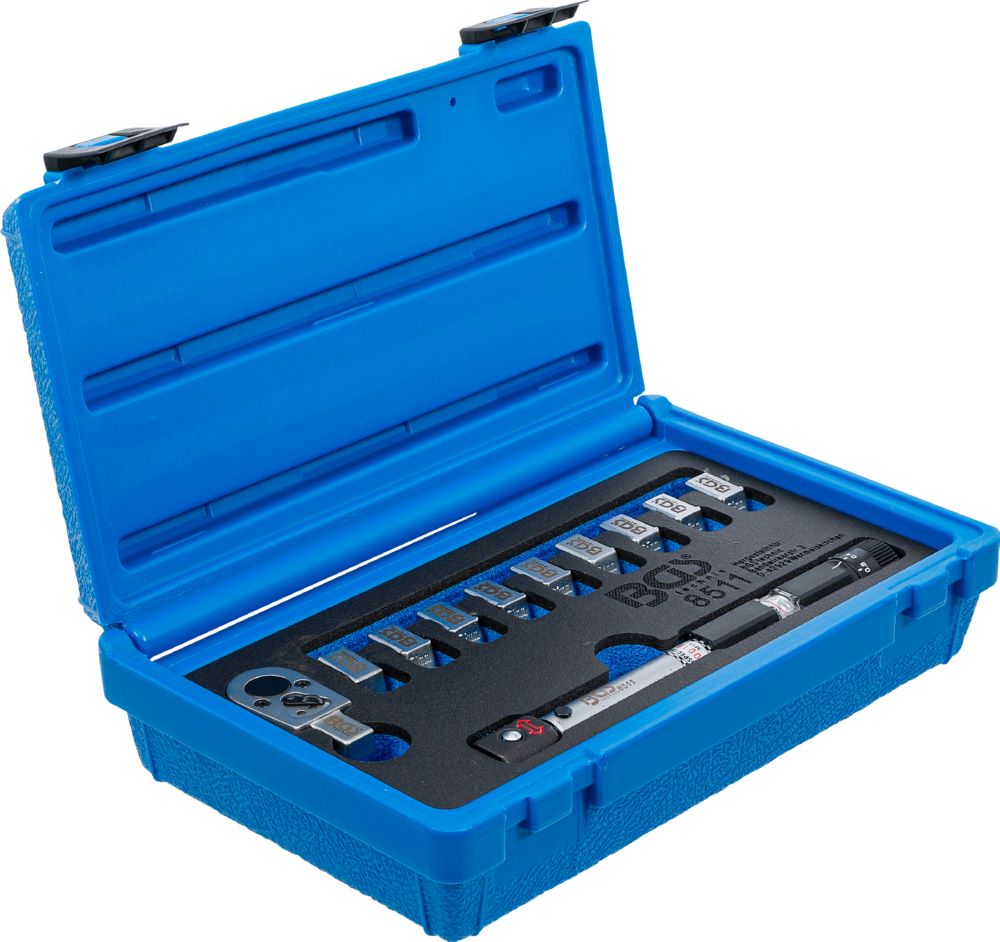 Produktbild BGS Drehmoment Speichenschlüssel austauschbare Köpfe 3 - 15 Nm bild 2