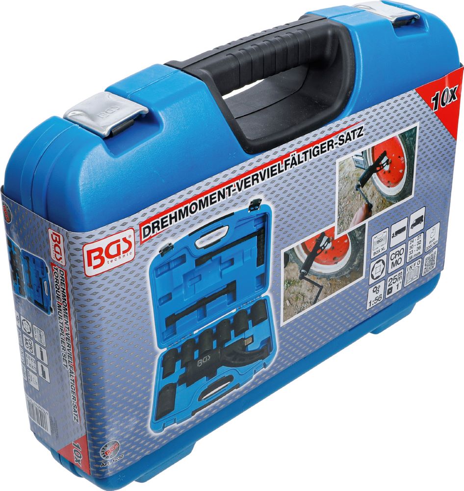 Produktbild BGS Drehmoment Vervielfältiger Satz 25 mm 1 Zoll 10 teilig bild 10