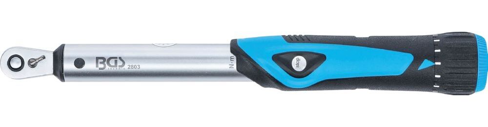 Produktbild BGS Drehmomentschlüssel 5 - 25 Nm Abtrieb Außenvierkant 6,3 mm 1/4 Zoll bild 2