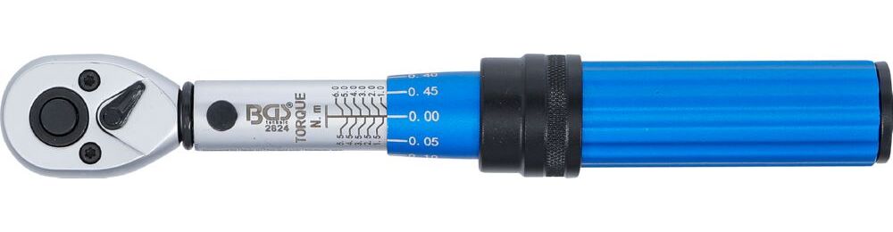 Produktbild BGS Drehmomentschlüssel 1 - 6 Nm Abtrieb Außenvierkant 6,3 mm 1/4 Zoll bild 3