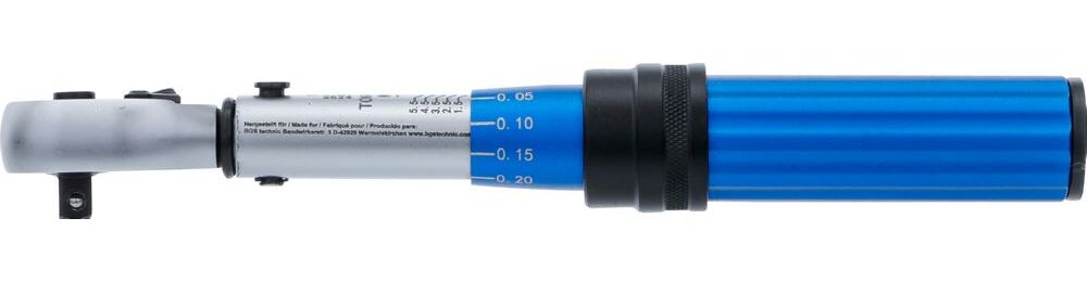 Produktbild BGS Drehmomentschlüssel 1 - 6 Nm Abtrieb Außenvierkant 6,3 mm 1/4 Zoll bild 4