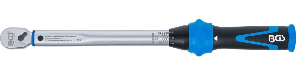 Produktbild BGS Drehmomentschlüssel | Abtrieb Außenvierkant 10 mm (3/8") | 20 - 120 Nm bild 3