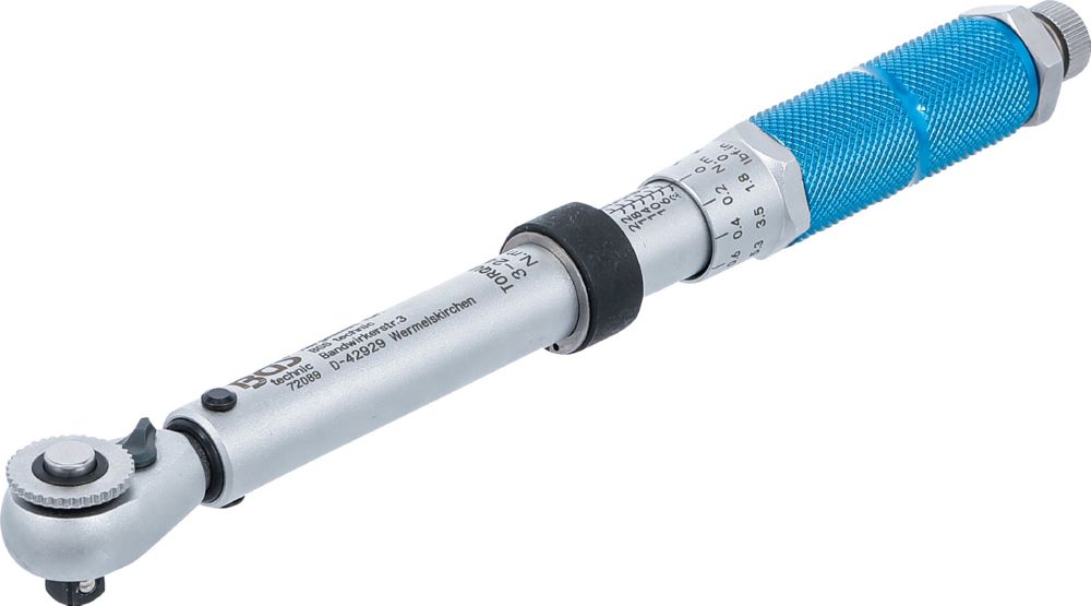 Produktbild BGS Drehmomentschlüssel 3 - 24 Nm Abtrieb Außenvierkant 6,3 mm 1/4 Zoll