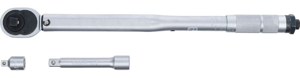 Produktbild BGS Drehmomentschlüssel 28 - 210 Nm 12,5 mm 1/2 Zoll mit Adapter und Verlängerung bild 5
