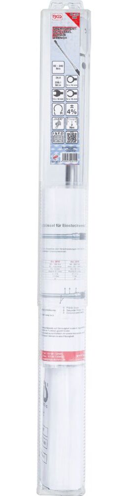 Produktbild BGS Drehmomentschlüssel 60 - 340 Nm für 14 x 18 mm Einsteckwerkzeuge bild 6