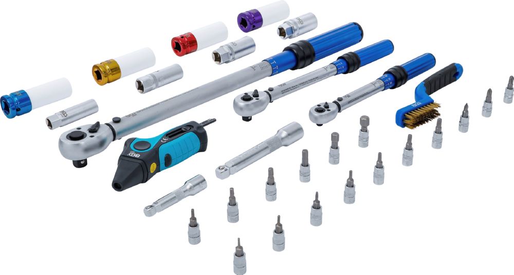 Produktbild BGS Drehmomentschlüssel Satz 31 teilig bild 2