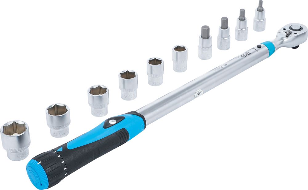 Produktbild BGS Drehmomentschlüssel Satz Abtrieb Innenvierkant 12,5 mm 1/2 Zoll 40 - 200 Nm | bild 5