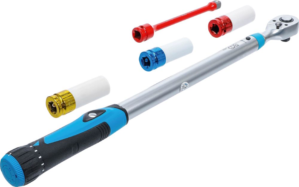 Produktbild BGS Drehmomentschlüssel Satz 12,5 mm 1/2 Zoll 40 - 200 Nm bild 4