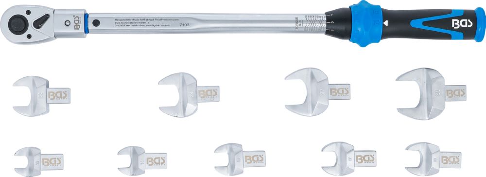 Produktbild BGS Drehmomentschlüssel Satz 40 - 210 Nm 11 Teilig bild 3
