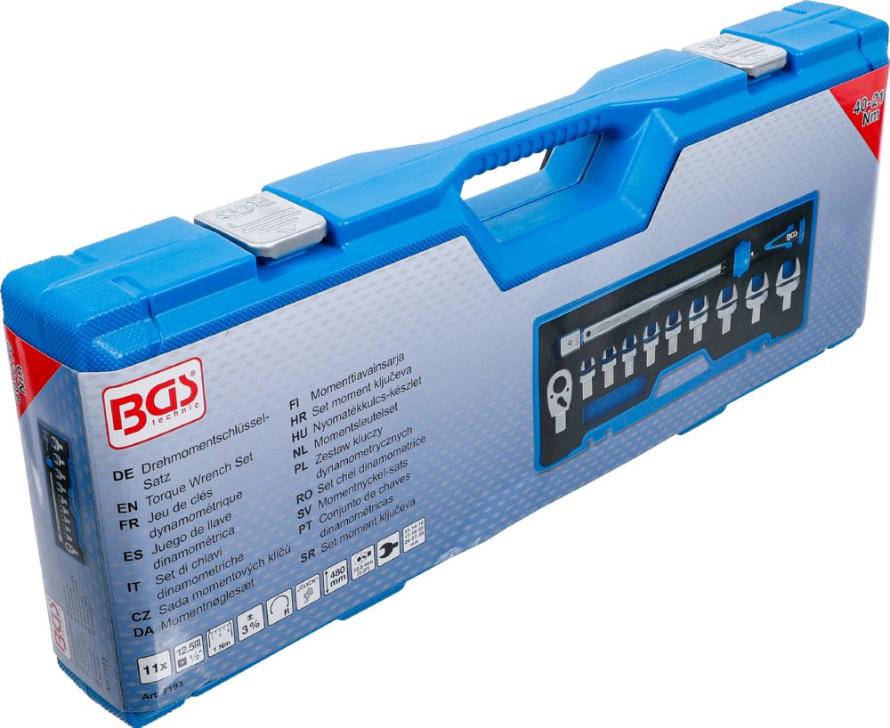 Produktbild BGS Drehmomentschlüssel Satz 40 - 210 Nm 11 Teilig bild 8