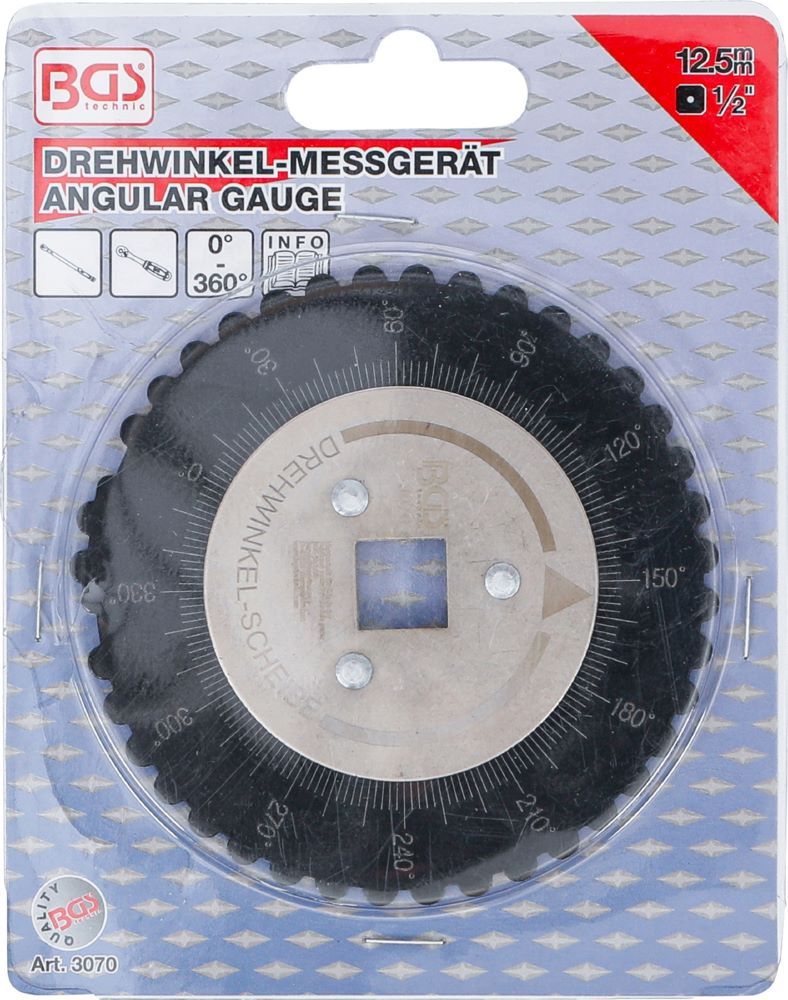 Produktbild BGS Drehwinkel Messsgerät zum Winkelanzug Antrieb 12,5 mm 1/2 Zoll bild 3