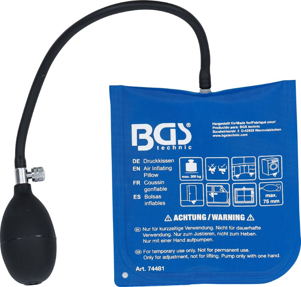 Produktbild BGS Druckkissen mit Handpumpe Quadrat 165 x 150 mm bild 5