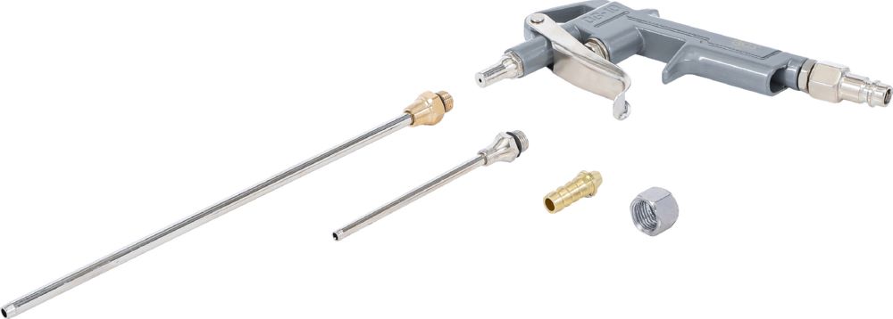 Produktbild BGS Druckluft Ausblaspistole Alu mit 3 Düsen bild 3