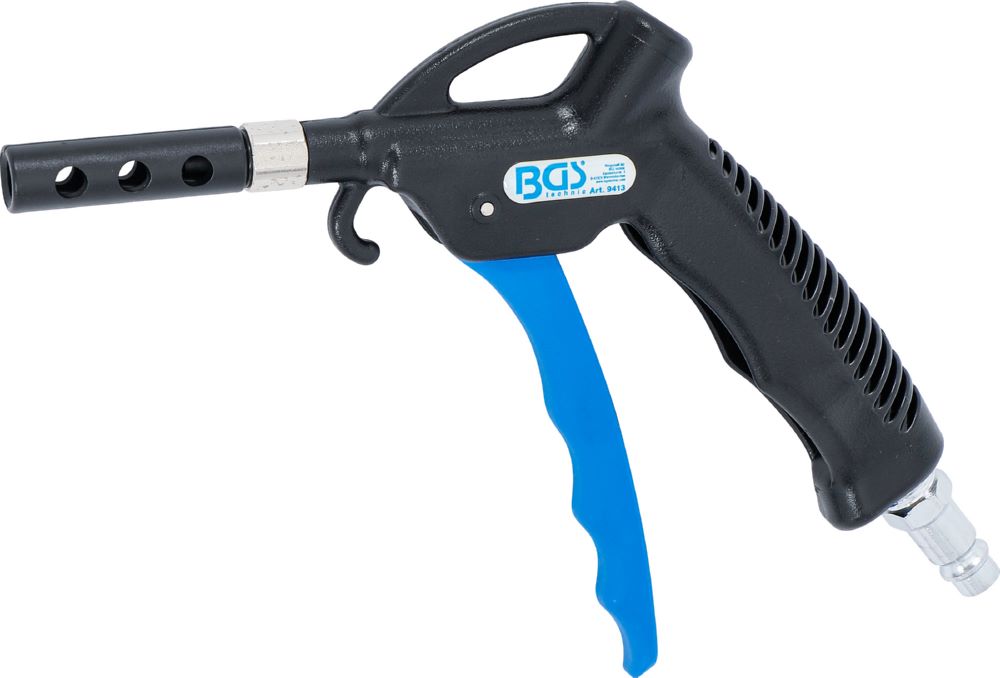 Produktbild BGS Druckluft Ausblaspistole mit 3 Aufsätzen