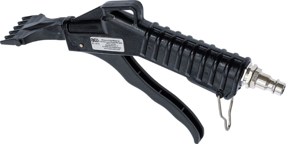 Produktbild BGS Druckluft Ausblaspistole mit Flachdüse 5-8 bar