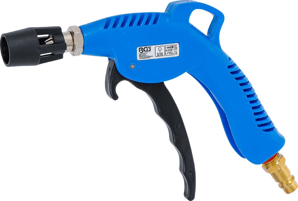Produktbild BGS Druckluft Ausblaspistole mit Turbo Venturidüse 6,3 - 8,0 bar