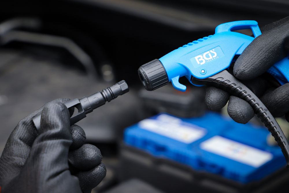 Produktbild BGS Druckluft Ausblaspistolen Satz mit 5 Aufsätzen 11-15,2 bar bild 5