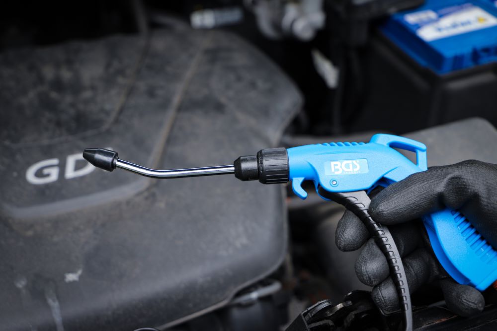 Produktbild BGS Druckluft Ausblaspistolen Satz mit 5 Aufsätzen 11-15,2 bar bild 9