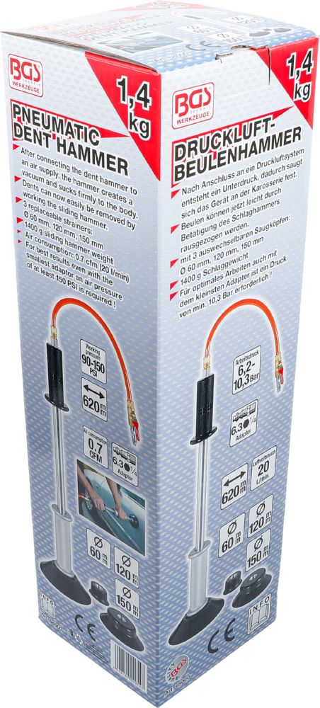 Produktbild Druckluft Beulenhammer 1,4 kg bild 4