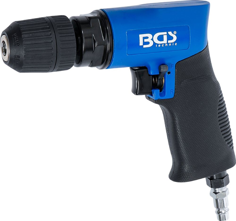 Produktbild BGS Druckluft Bohrmaschine mit 10 mm Schnellspann Bohrfutter umschaltbar
