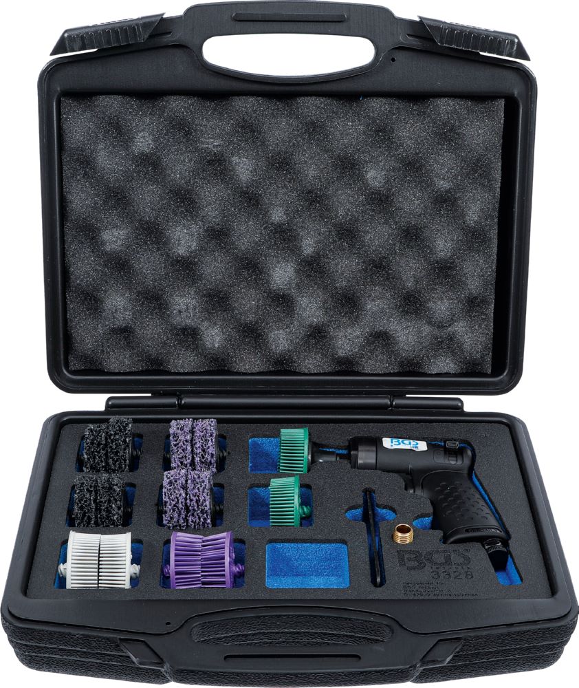 Produktbild BGS Druckluft Borstenschleifer Satz 17 teilig