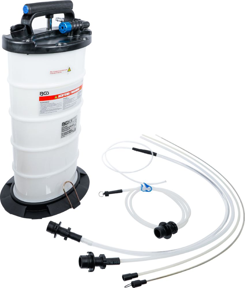 Produktbild BGS Druckluft Bremsenentlüfter und Ölabsauggerät pneumatisch und manuell