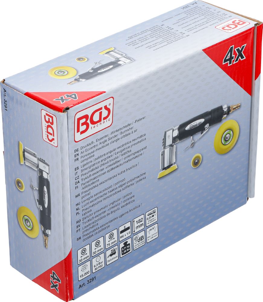 Produktbild BGS Druckluft Exzenter/Winkelschleifer/Polierer bild 4