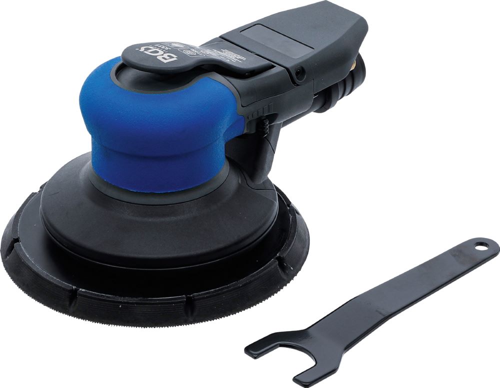 Produktbild BGS Druckluft Exzenterschleifer 150 mm Klett Teller Gewinde 5/16 Zoll