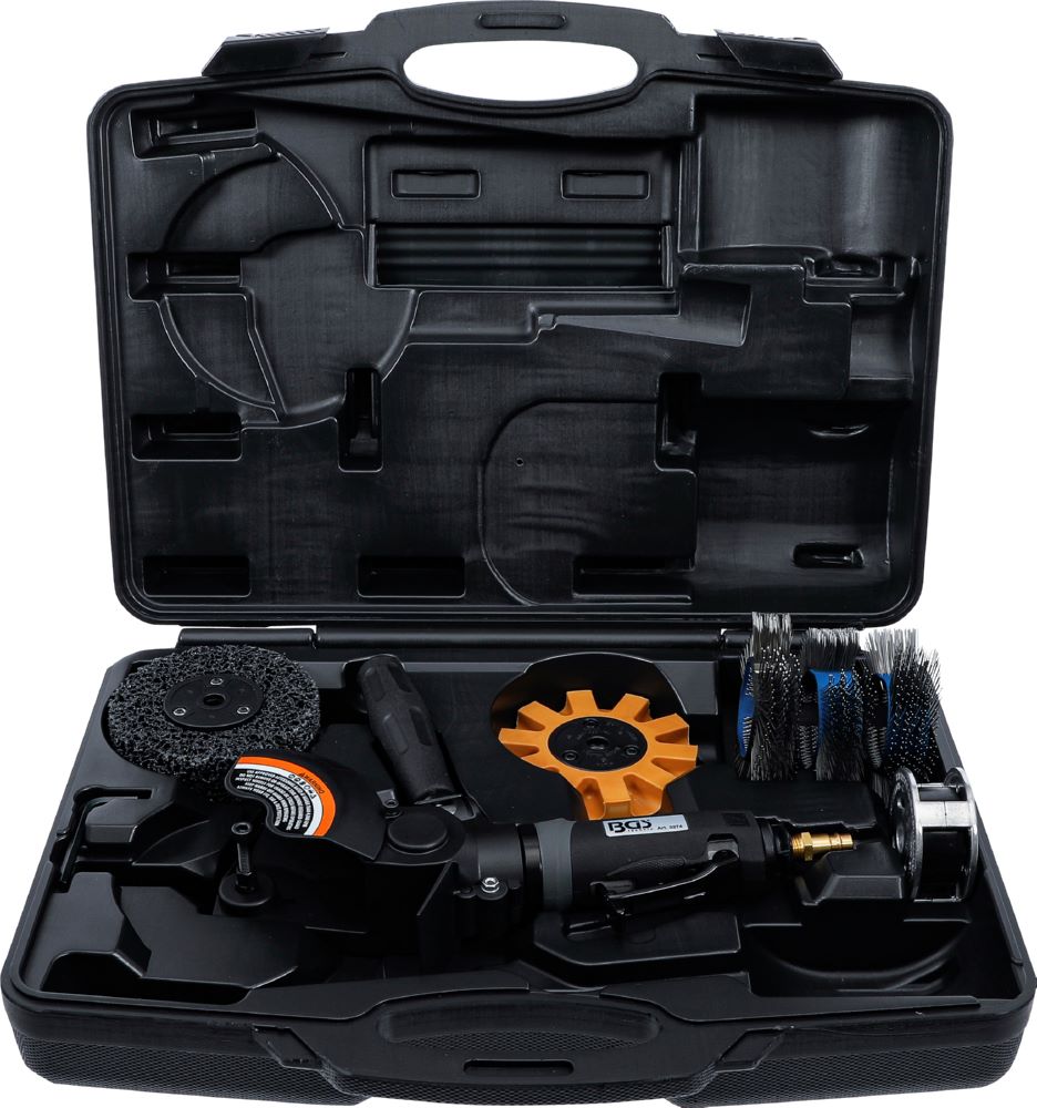 Produktbild BGS Druckluft Multi Schleifer Satz Freilaufdrehzahl 4000 U/min bild 2