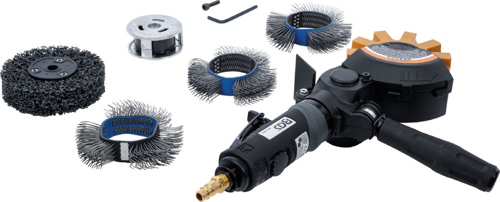 Produktbild BGS Druckluft Multi Schleifer Satz Freilaufdrehzahl 4000 U/min bild 7