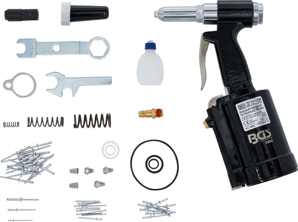 Produktbild BGS Druckluft Nietpistole Arbeitsdruck 6,2 bar bild 8