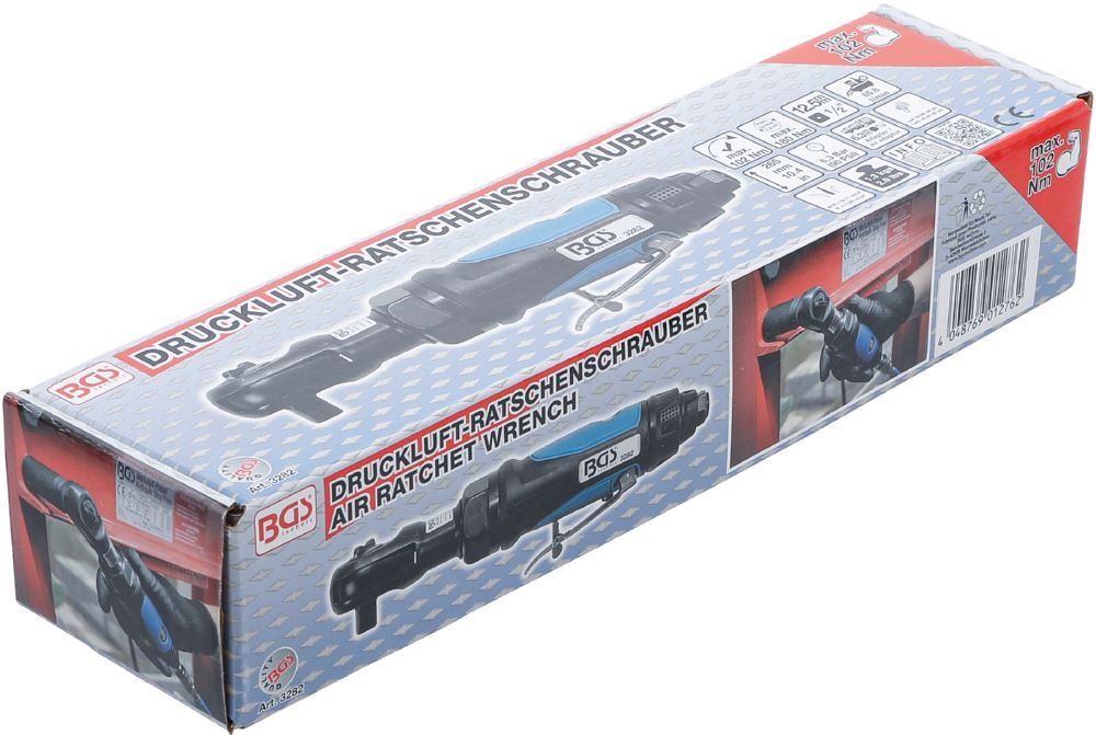 Produktbild BGS Druckluft Ratschenschrauber 12,5 mm 1/2 Zoll 102 Nm bild 7