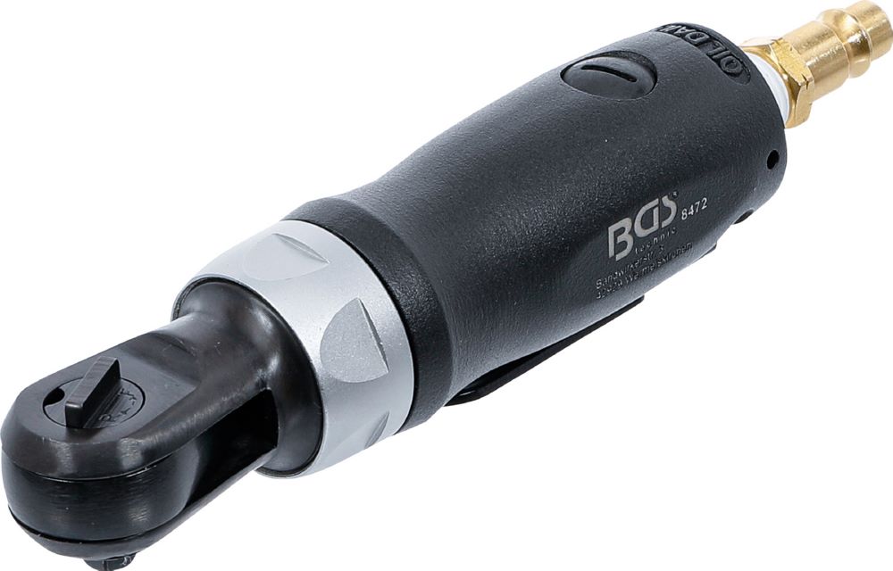 Produktbild BGS Druckluft Ratschenschrauber 6,3 mm 1/4 Zoll 54 Nm extra kurz