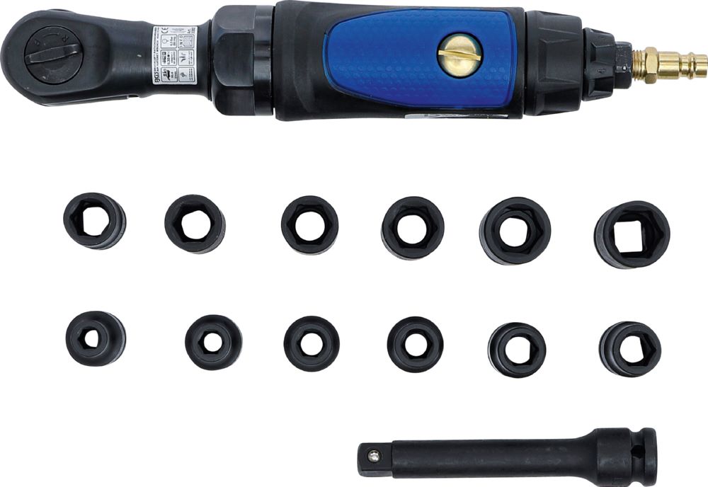 Produktbild BGS Druckluft Ratschenschrauber Satz 12,5 mm 1/2 Zoll 102 Nm 14 teilig bild 7